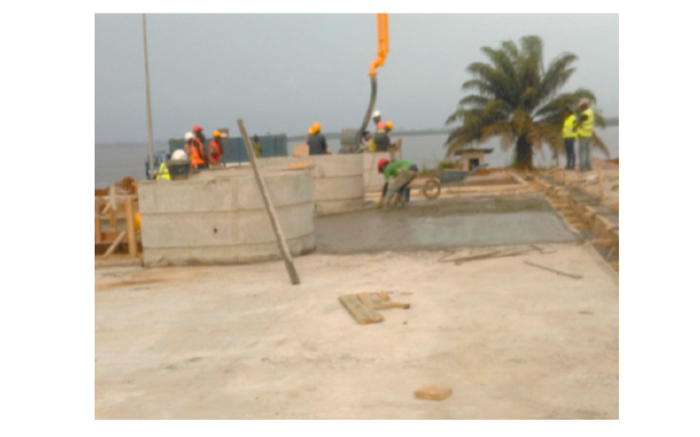  Image structure de la chaussée péage